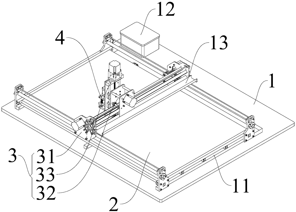 Numerically-controlled cutting machine for fabric