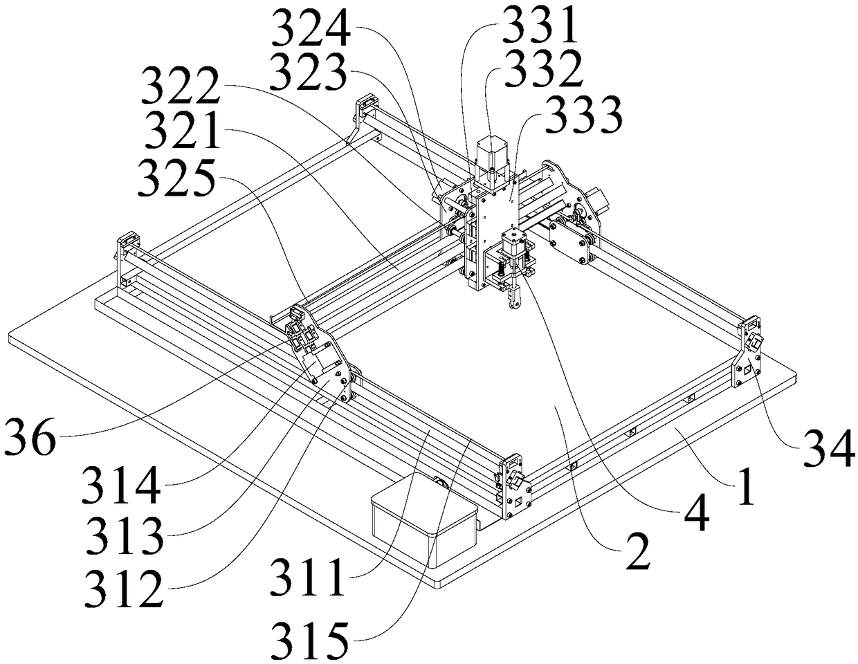 Numerically-controlled cutting machine for fabric