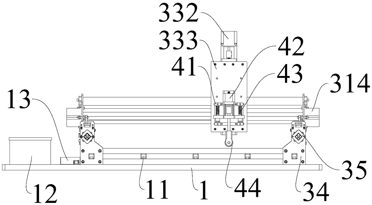 Numerically-controlled cutting machine for fabric