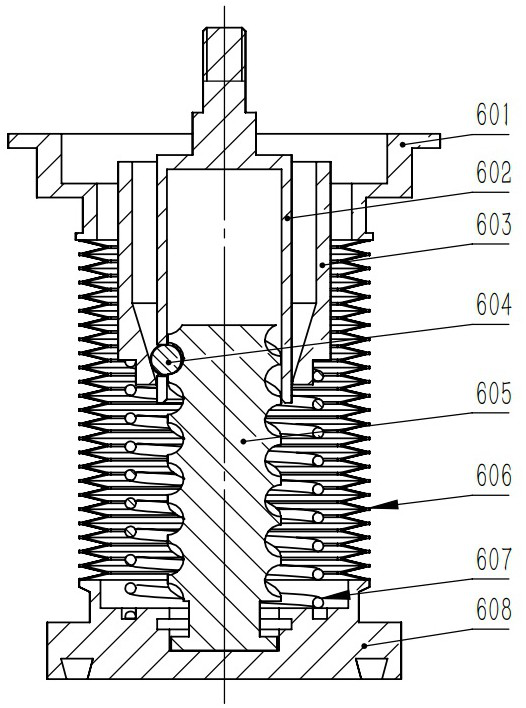 Electric vacuum baffle valve and vacuum equipment with same