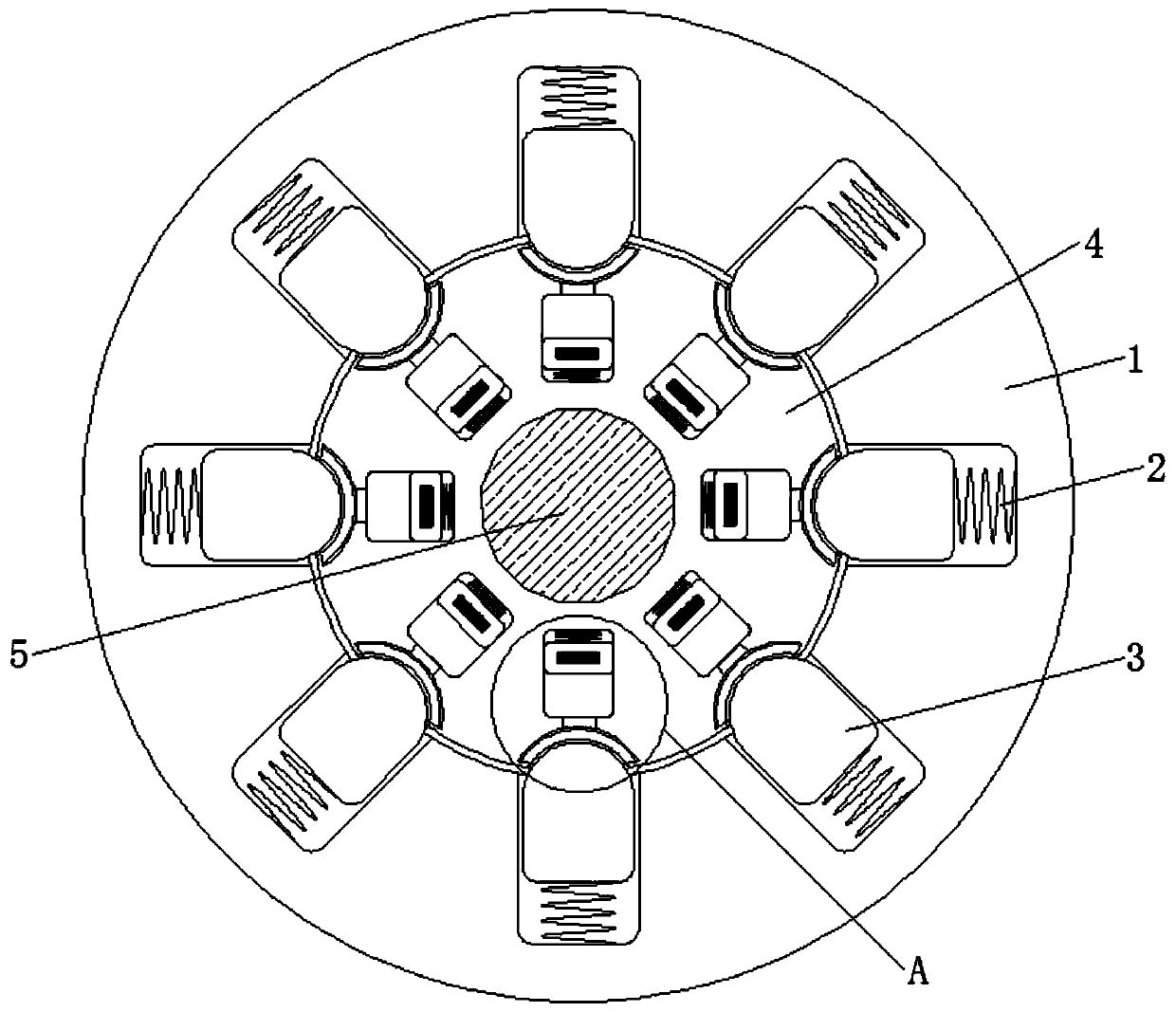 Cement stirrer with motor protection function