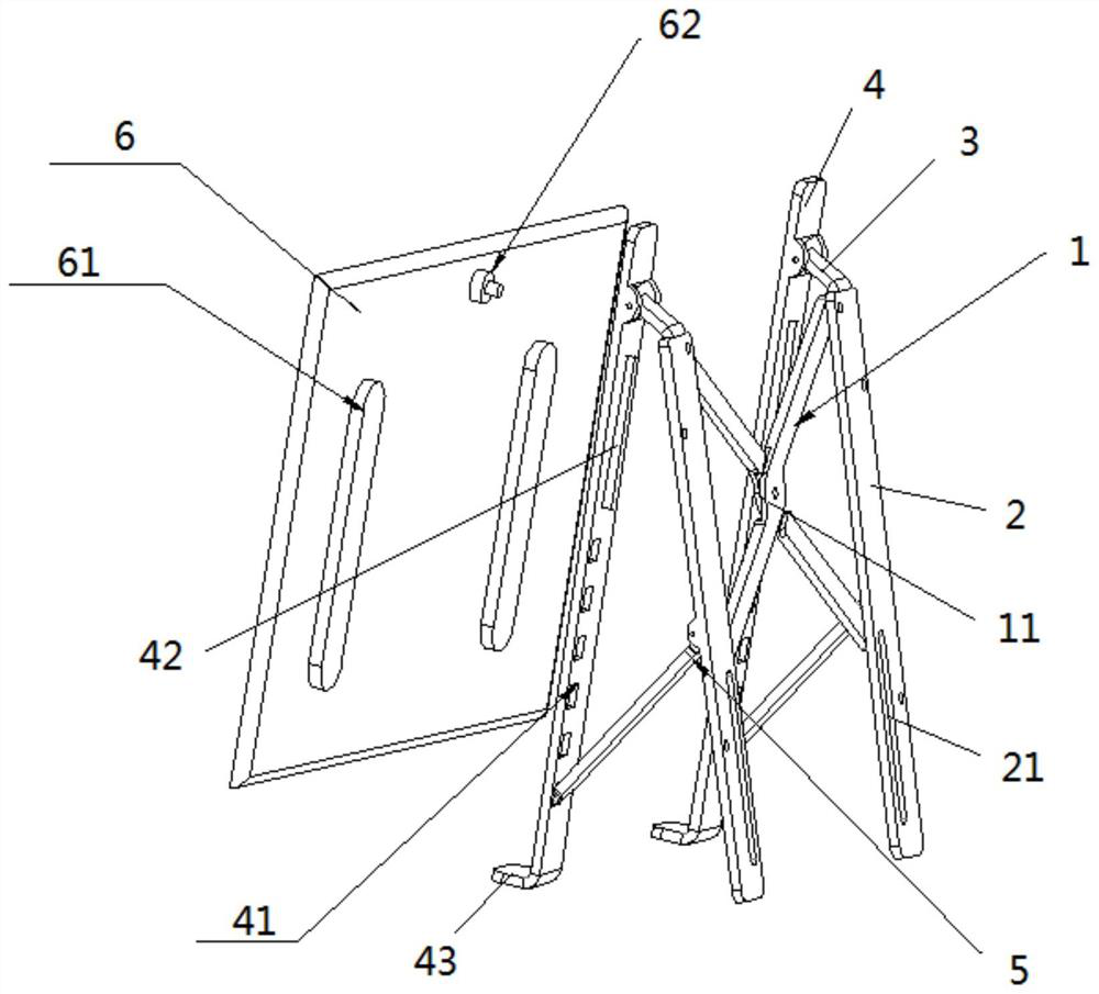 Mobile advertisement display auxiliary tool for mobile intelligent terminal