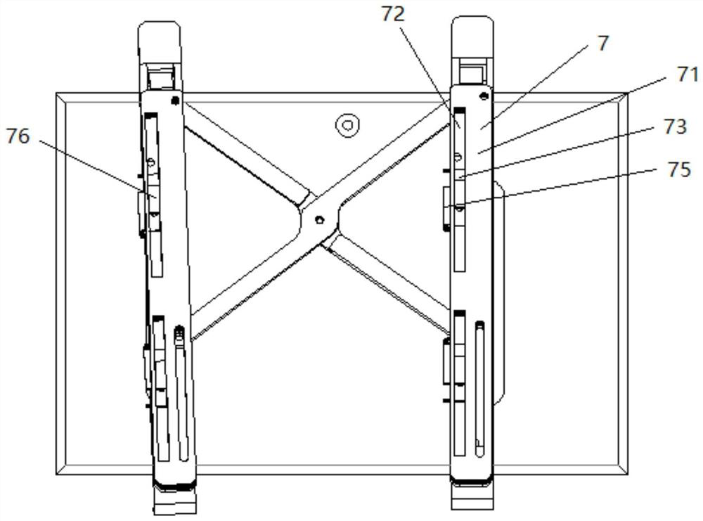 Mobile advertisement display auxiliary tool for mobile intelligent terminal