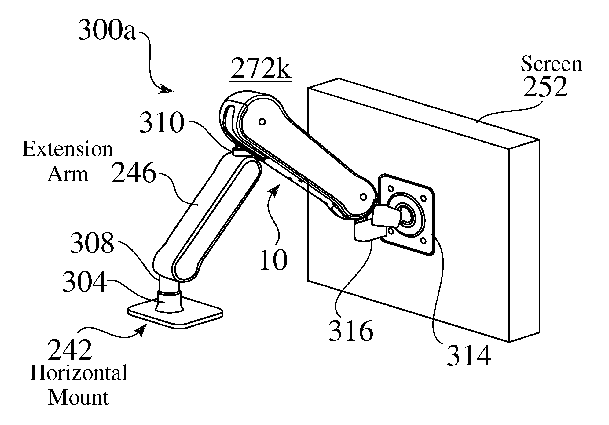 Variable height arm structures, systems, and methods