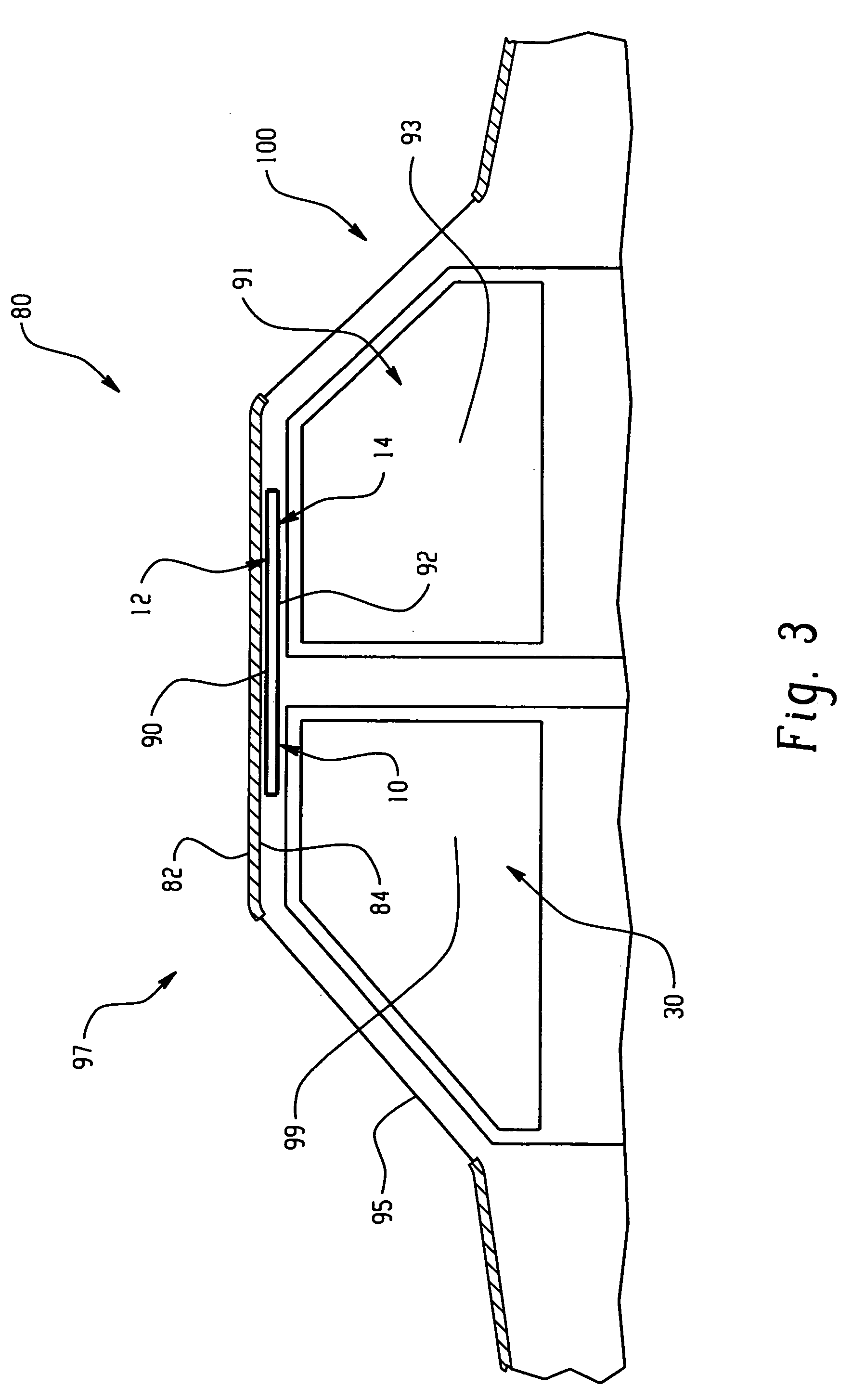 Phosphorescent interior panel