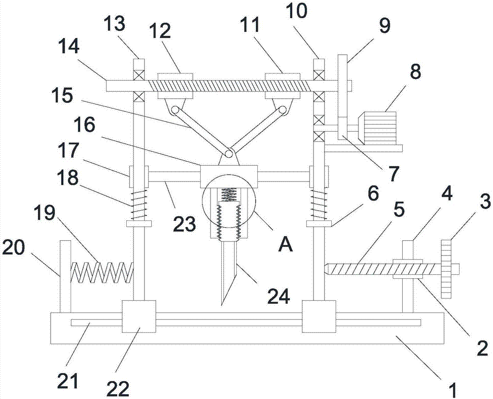 Soil sampling device for municipal construction