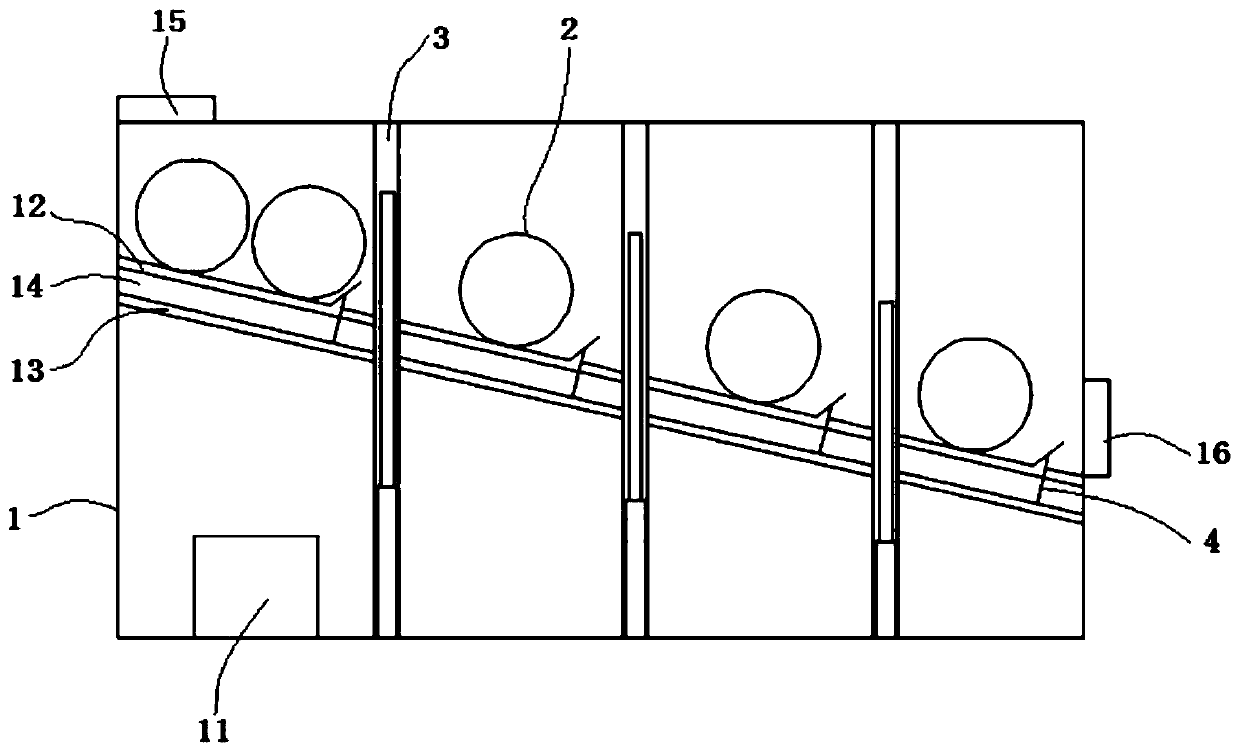 Intelligent multi-storage-position fresh fruit storage device