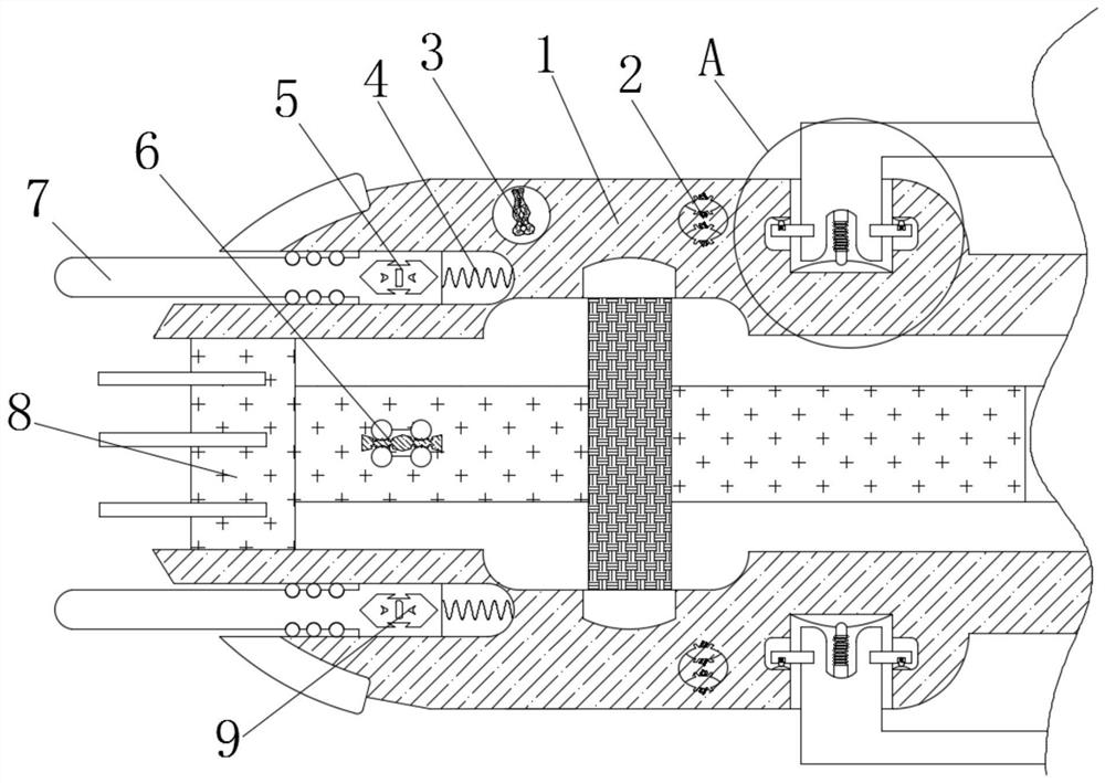 Anti-inclination adjusting drill bit for constructional engineering