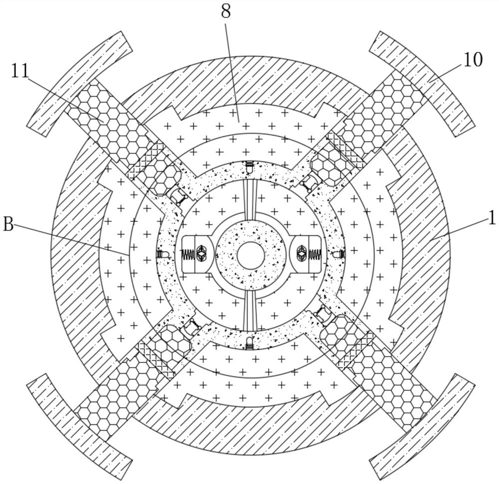 Anti-inclination adjusting drill bit for constructional engineering