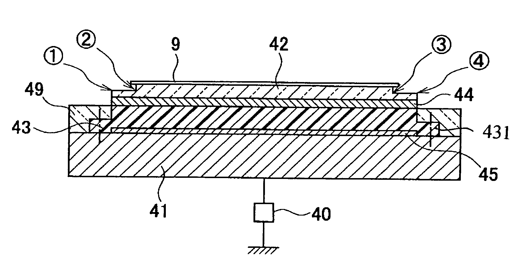 Electrostatic chucking stage and substrate processing apparatus