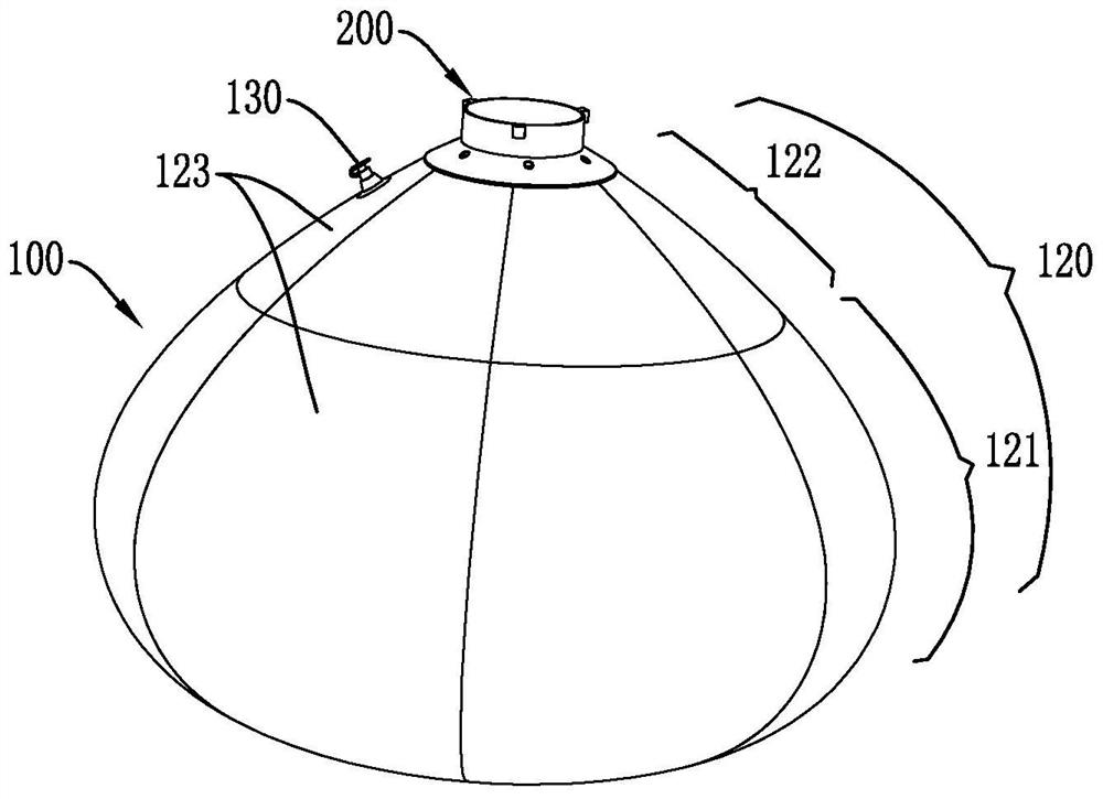 Inflatable soft box