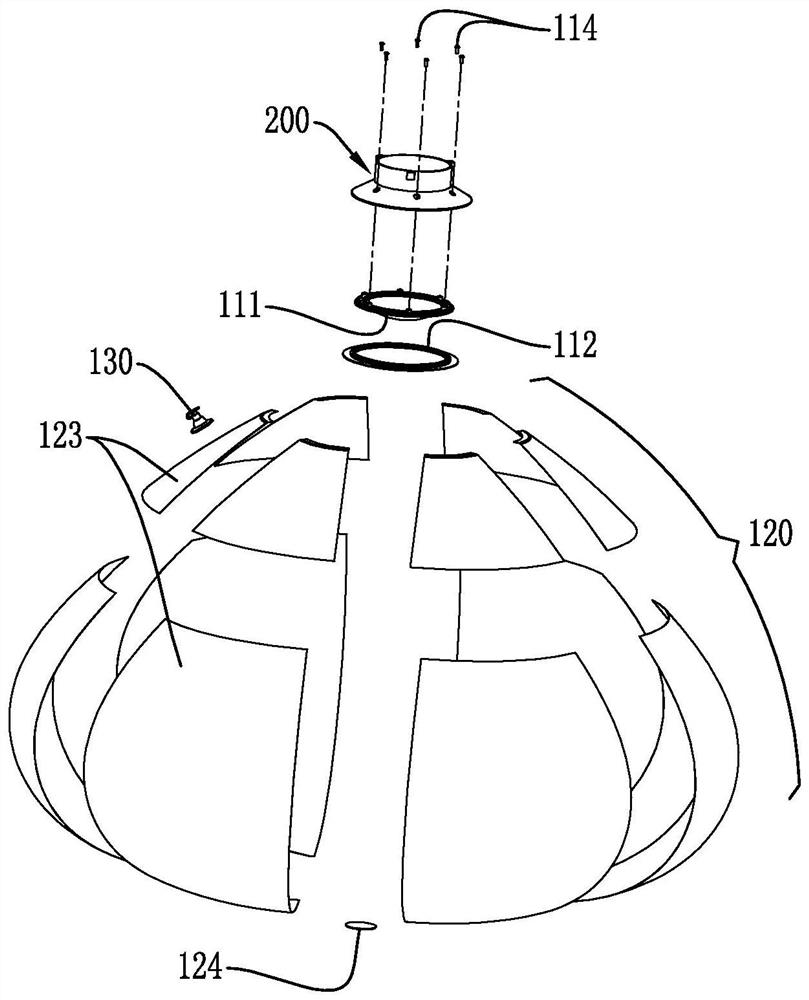 Inflatable soft box