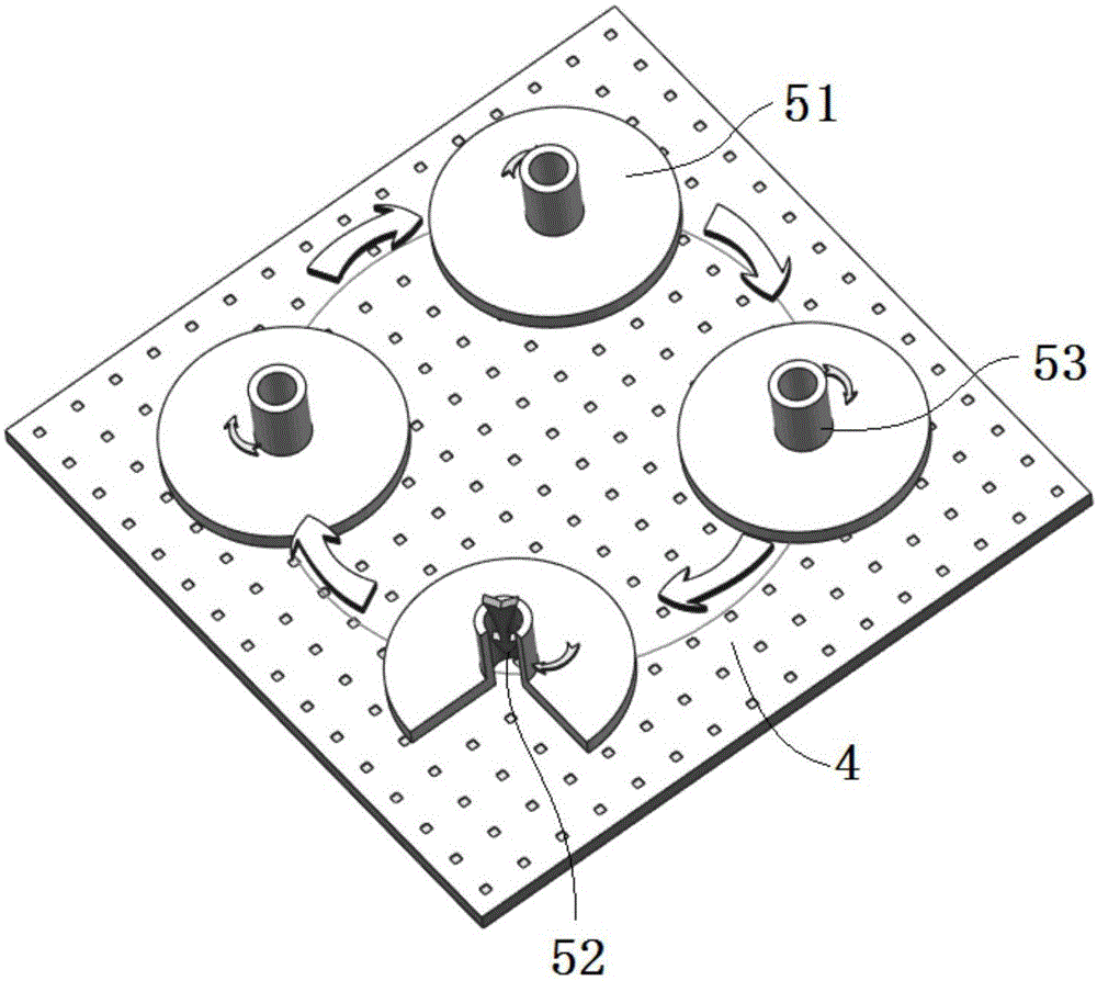 Disc type scanning electrode mask film microelectrolysis electrical discharge machining system and machining method