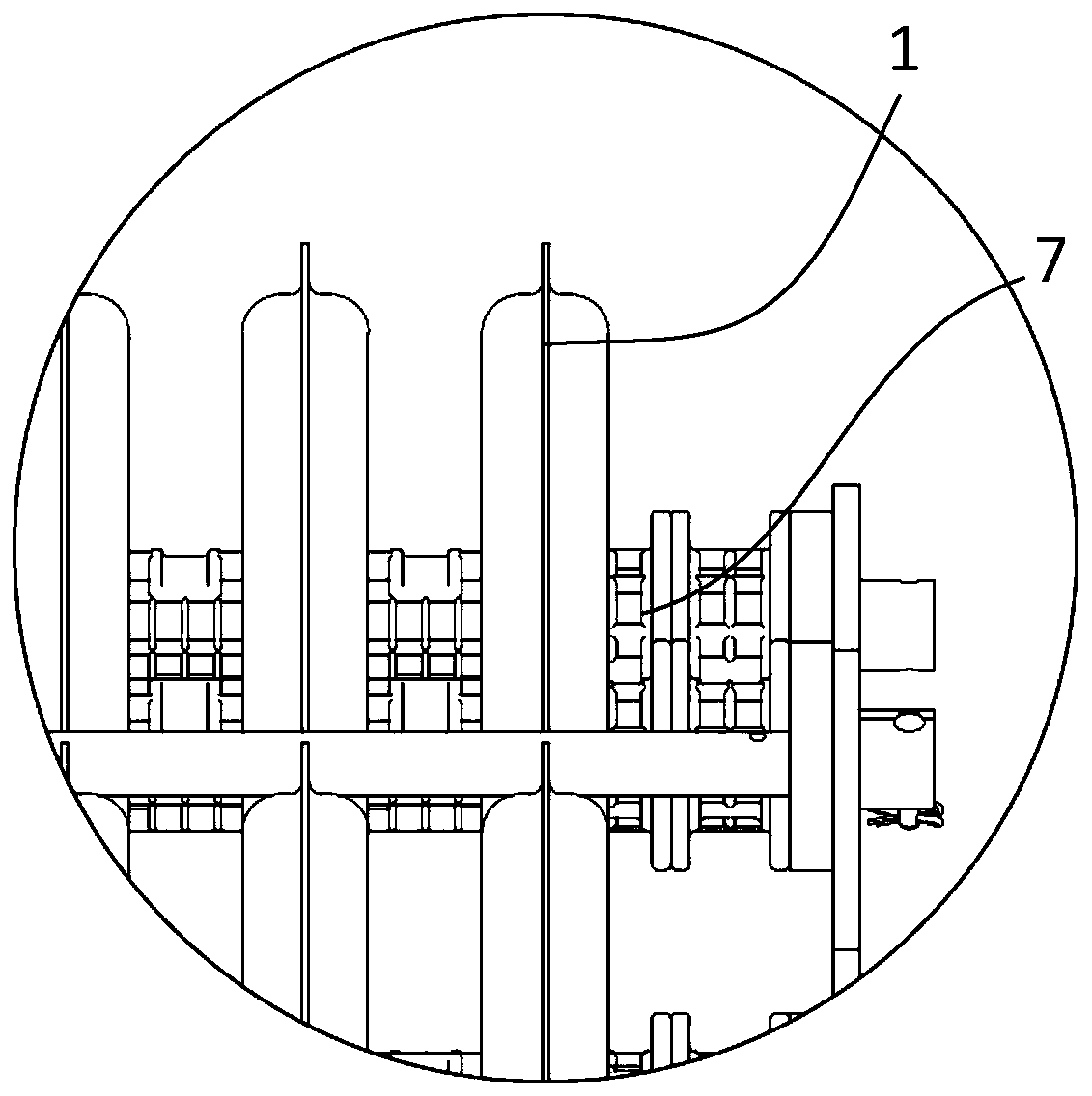 High-concentration organic wastewater treatment system and method