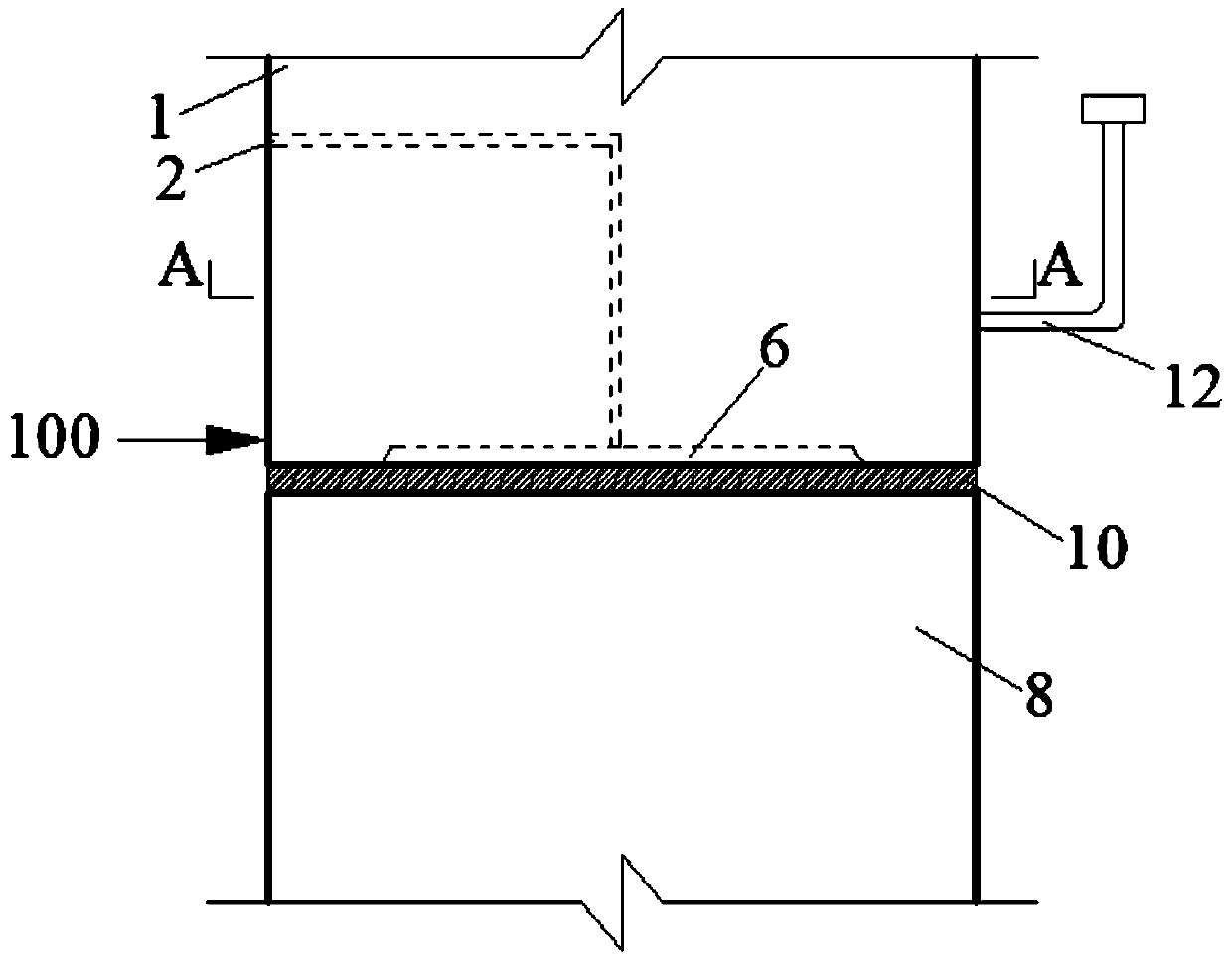 Assembly prefabricated component series-connection sleeve connecting structure and grouting method thereof