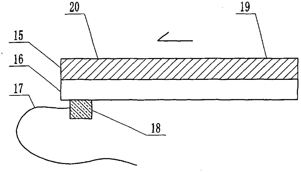 AIDS-diagnosis-used cheap microflow control device for transferring liquid flow in new mode