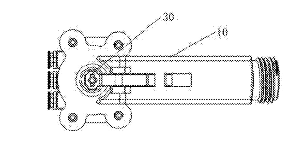 Labor-saving water output switching device