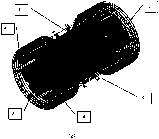 Aircraft engine online oil wear particle imaging counting sensor and manufacturing method