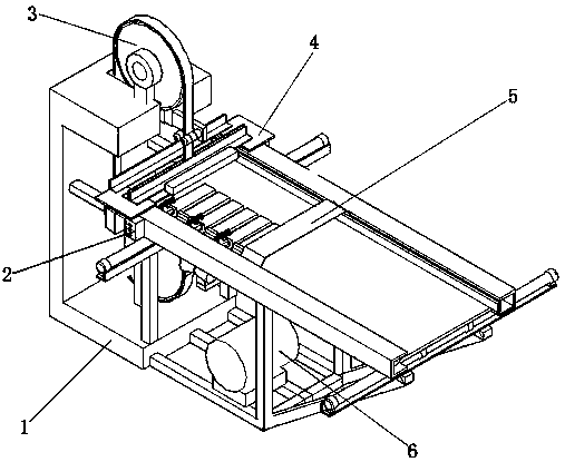 Cutting device for joss paper processing