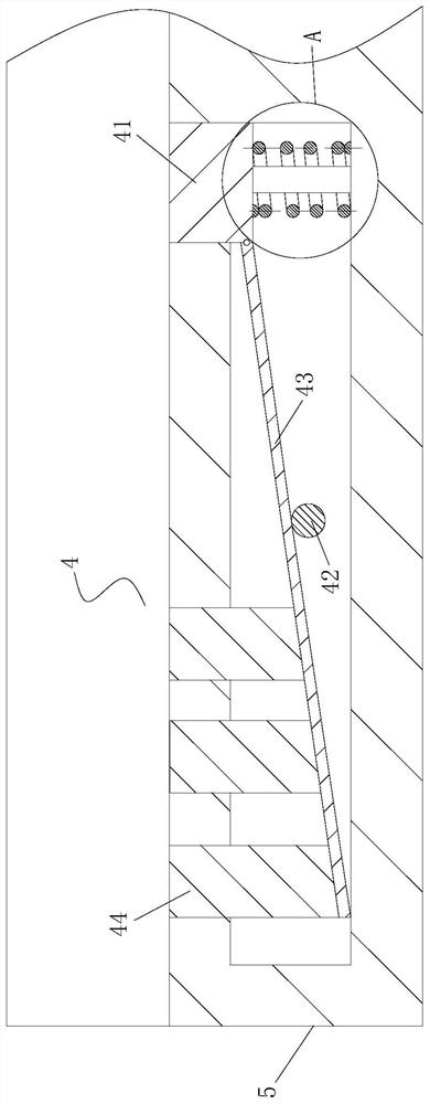 Multi-layer children's spiral slide and its processing technology