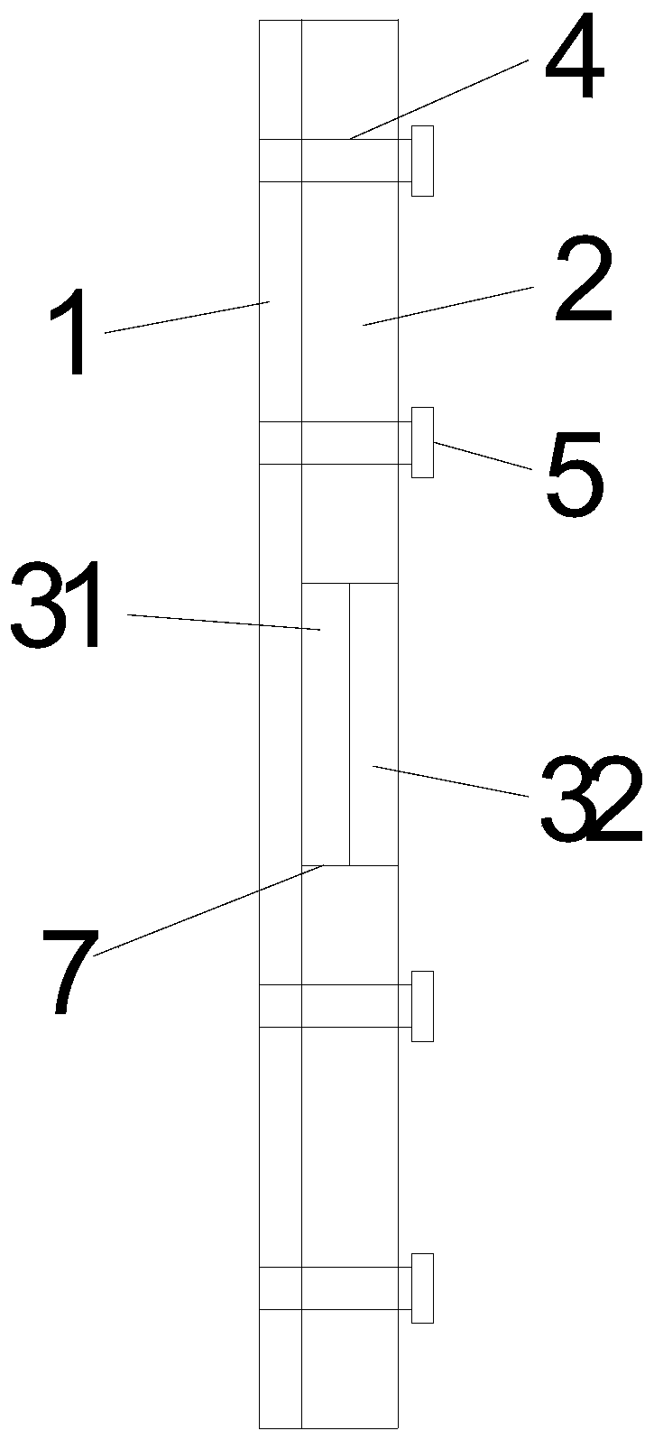 Steel fiber pull-out test piece pouring mold, pouring method and bond slip test method