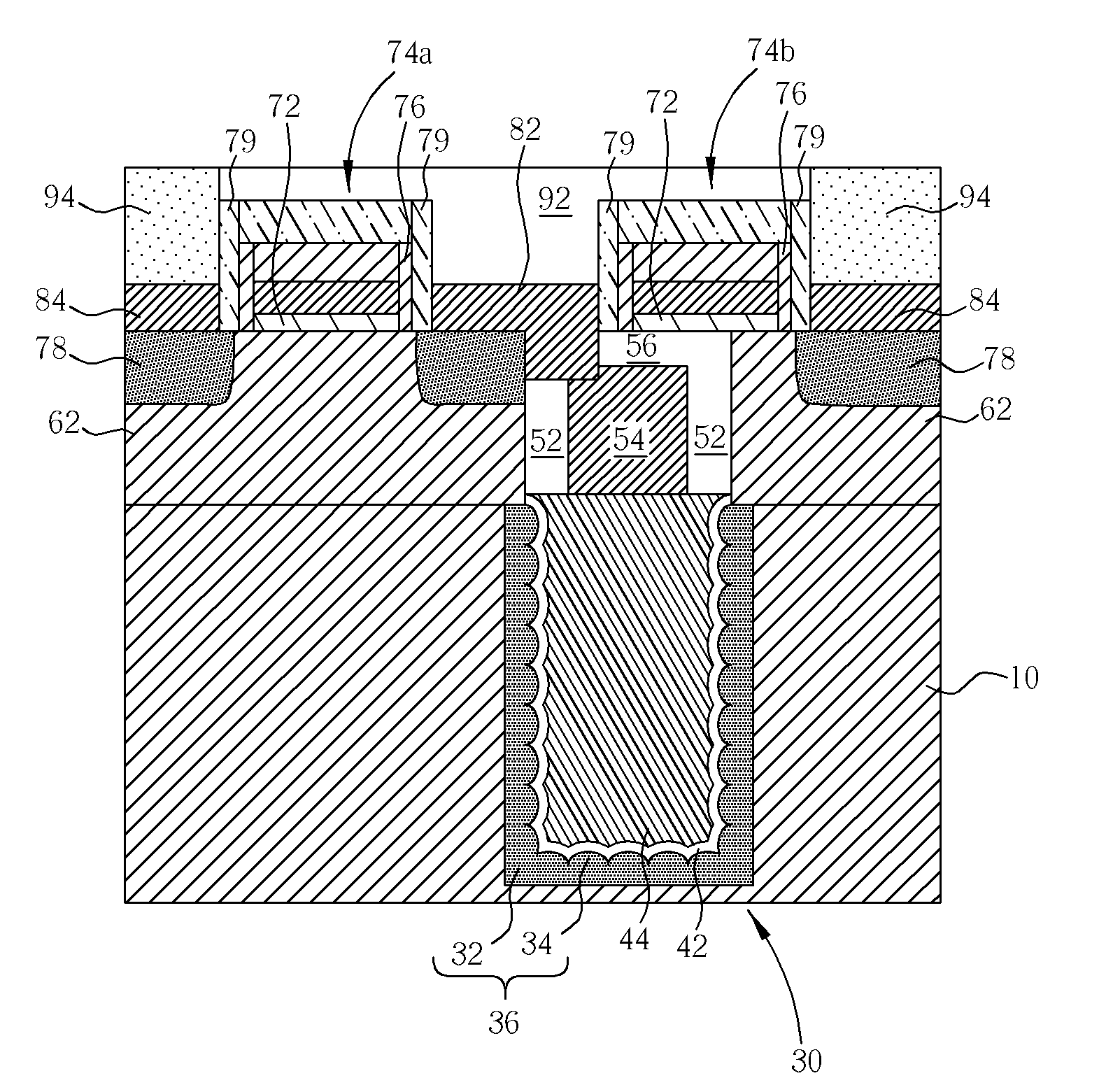 Method of fabricating a trench capacitor having increased capacitance