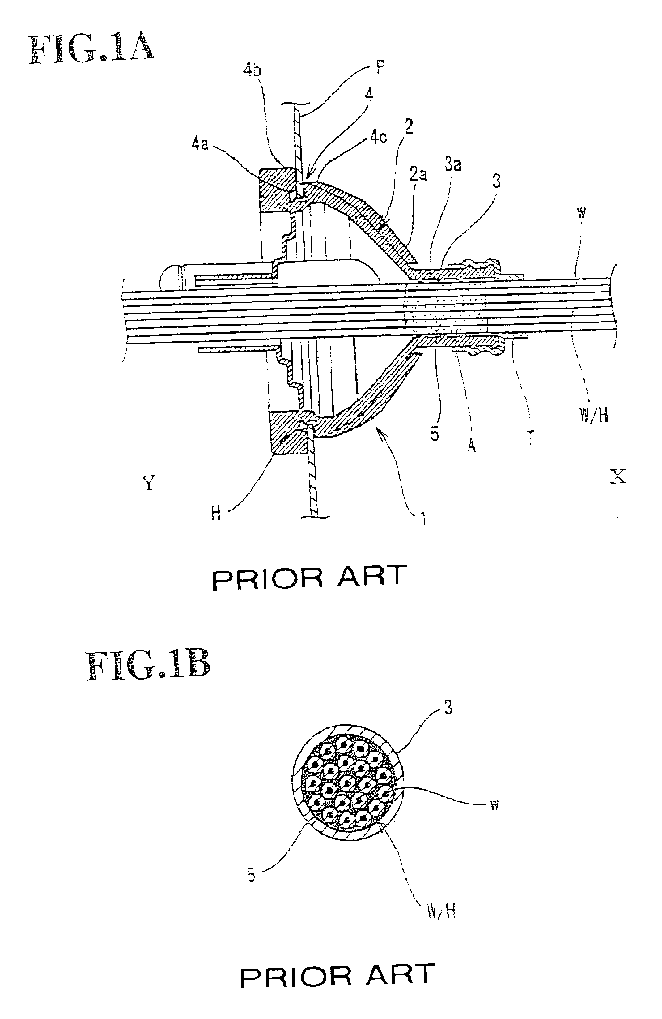 Grommet for a wire harness