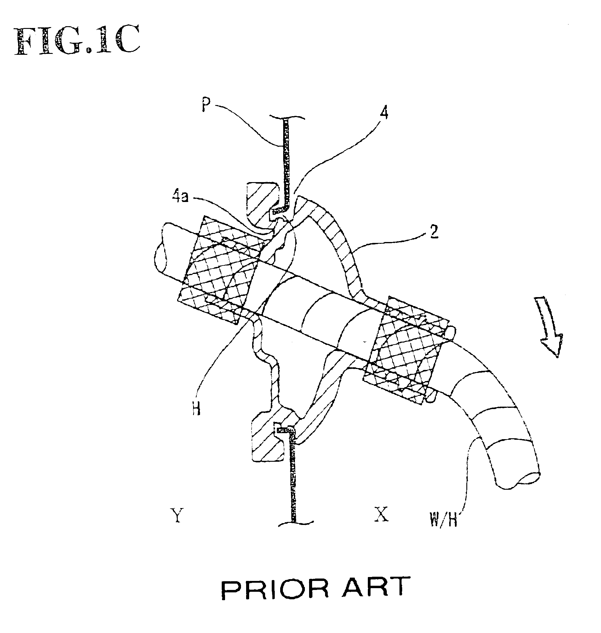 Grommet for a wire harness