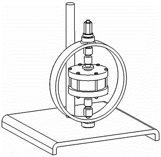 Constant load stress corrosion test device with load sensor