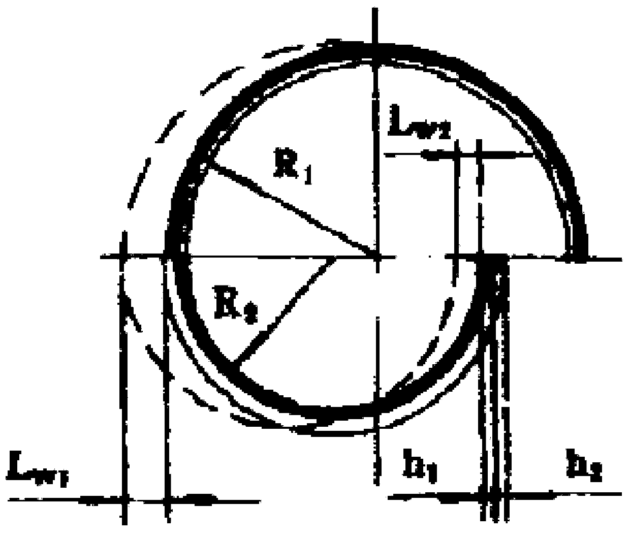 Lubricating oil filter for aeroengine