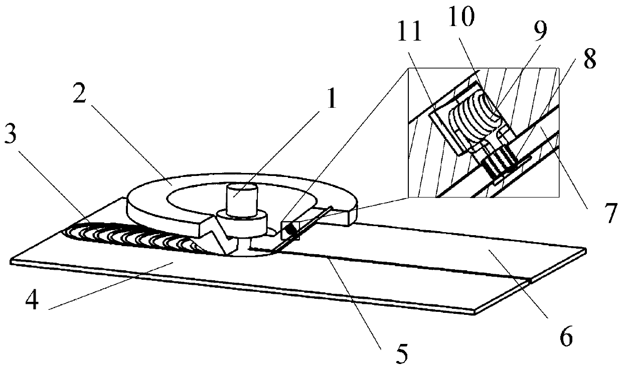 Method and device for dissimilar metal friction-stir welding