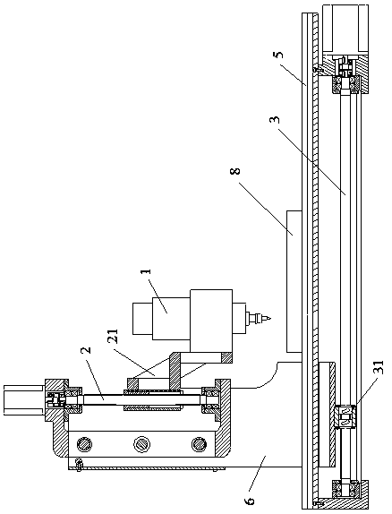 False tooth polishing machine