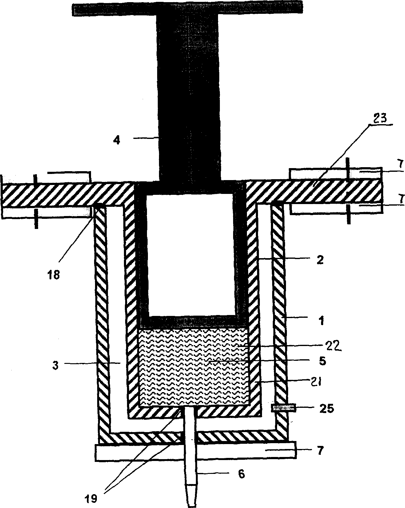 Boiling-water injection type probe-needle type thermal therapeutic instrument for local tumor treatment