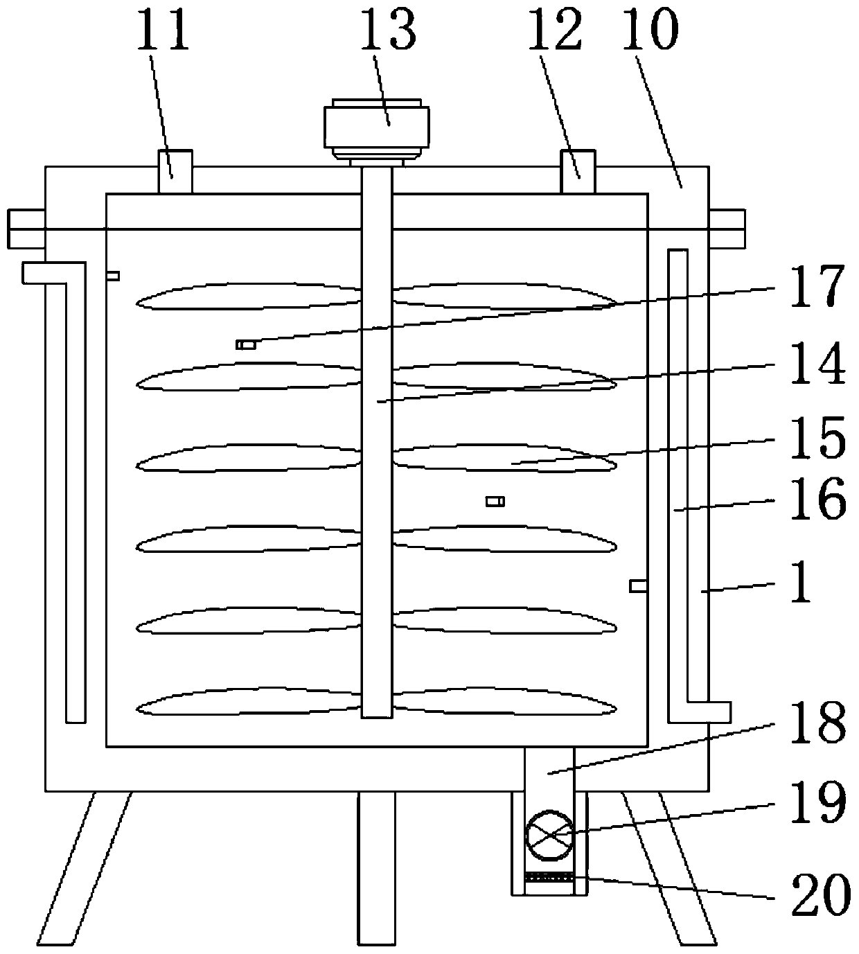 Centralized traditional Chinese medicine formula granule extraction intelligent production line