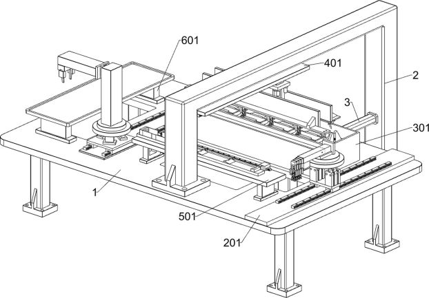 Substrate scribing and carrying device