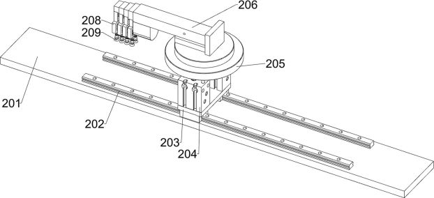 Substrate scribing and carrying device