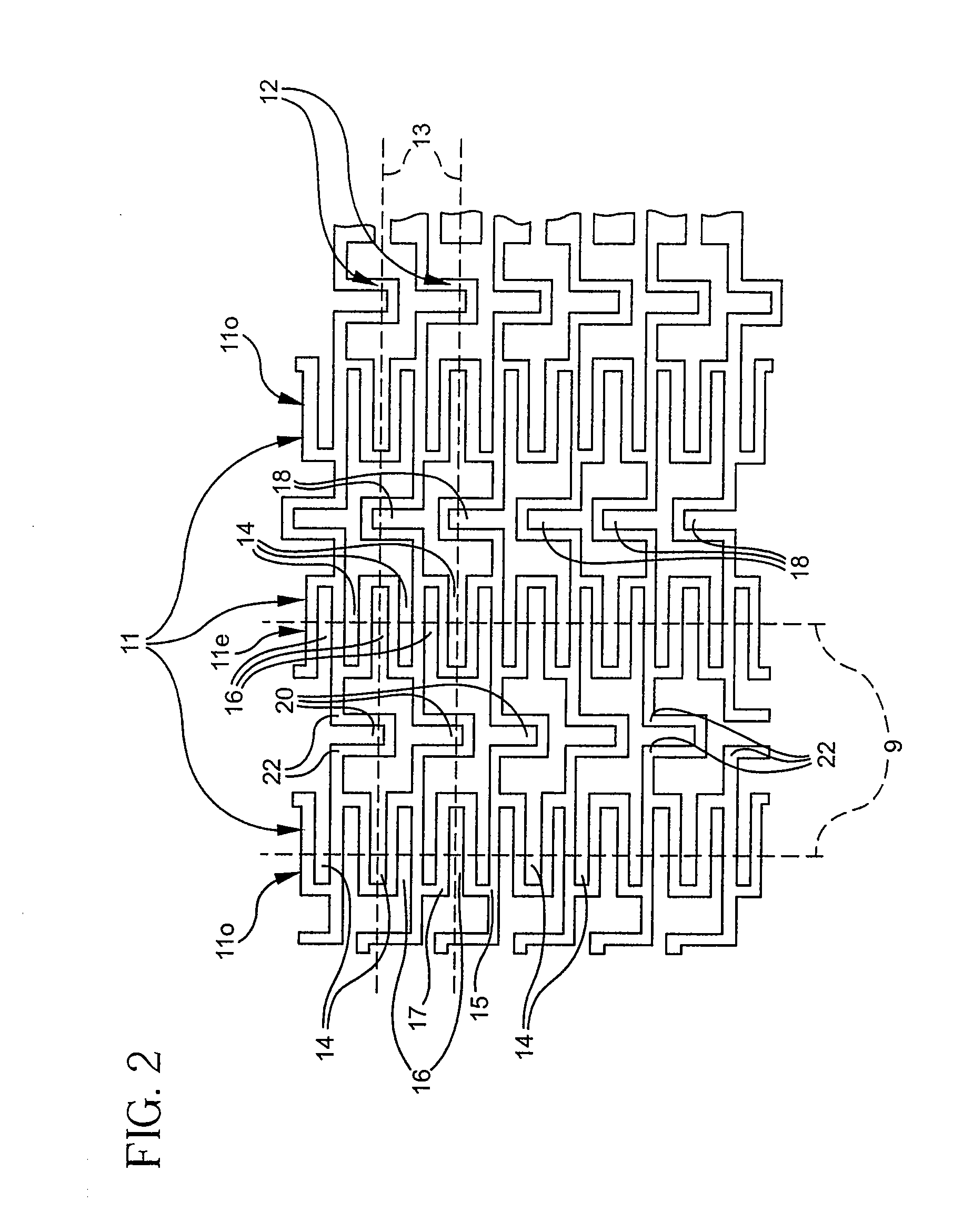 Flexible expandable stent