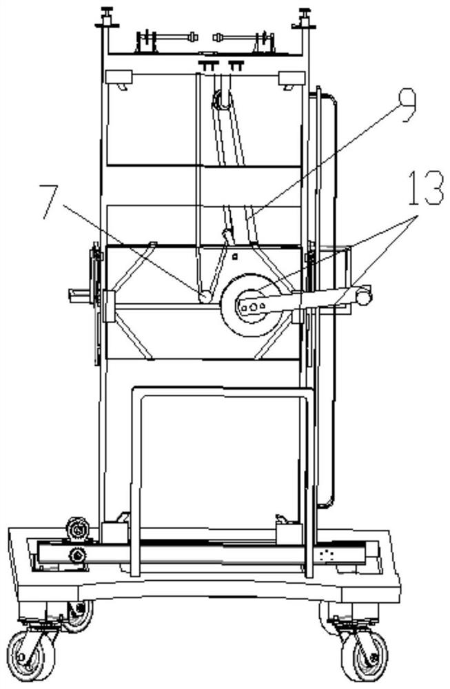 A maintenance operation vehicle for anti-offline switch equipment