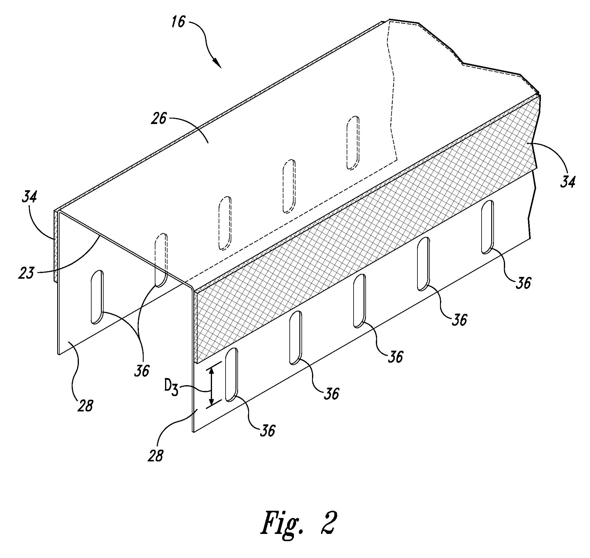 Head-of-wall fireblock systems and related wall assemblies