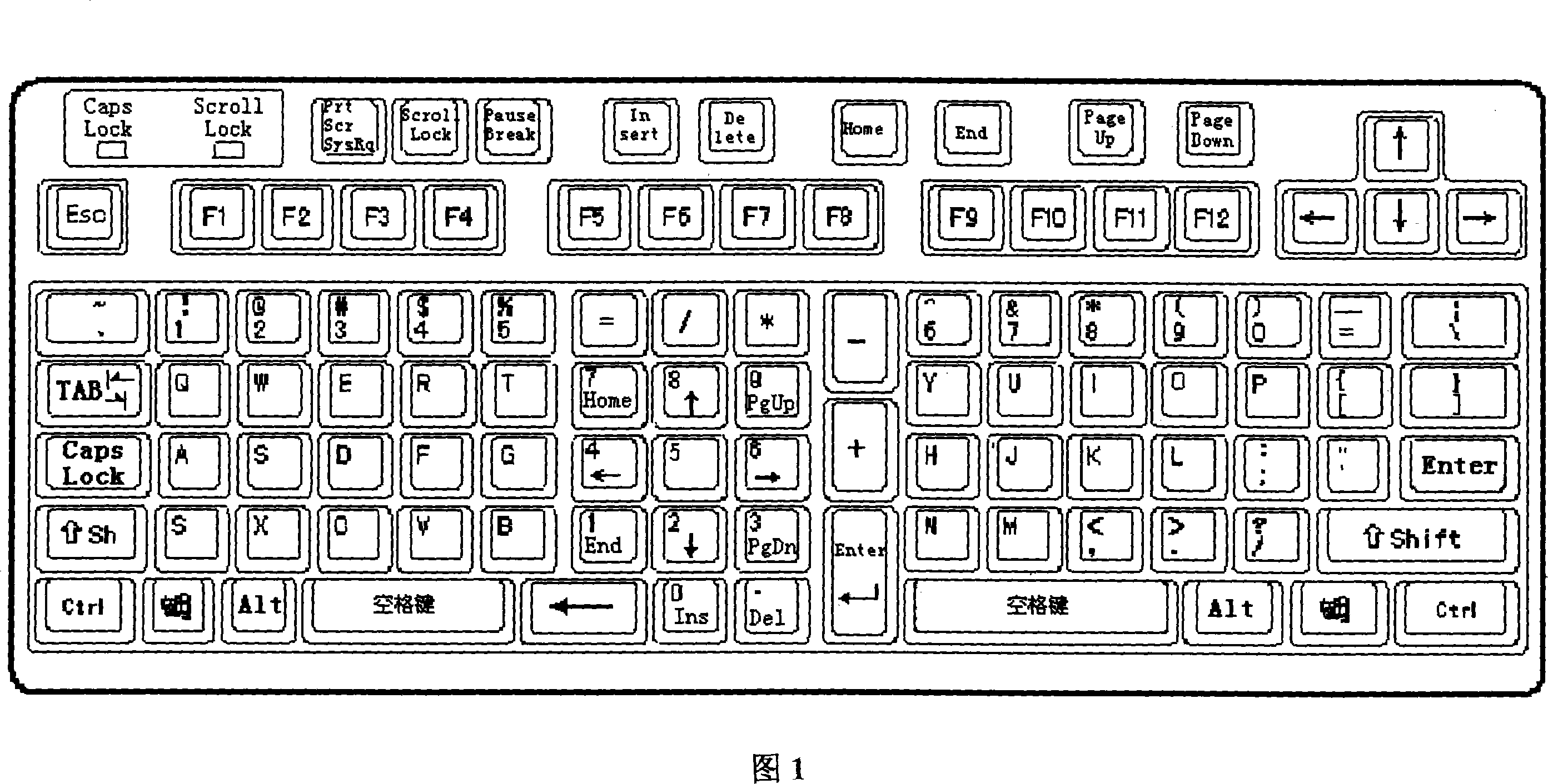 Computer keyboard