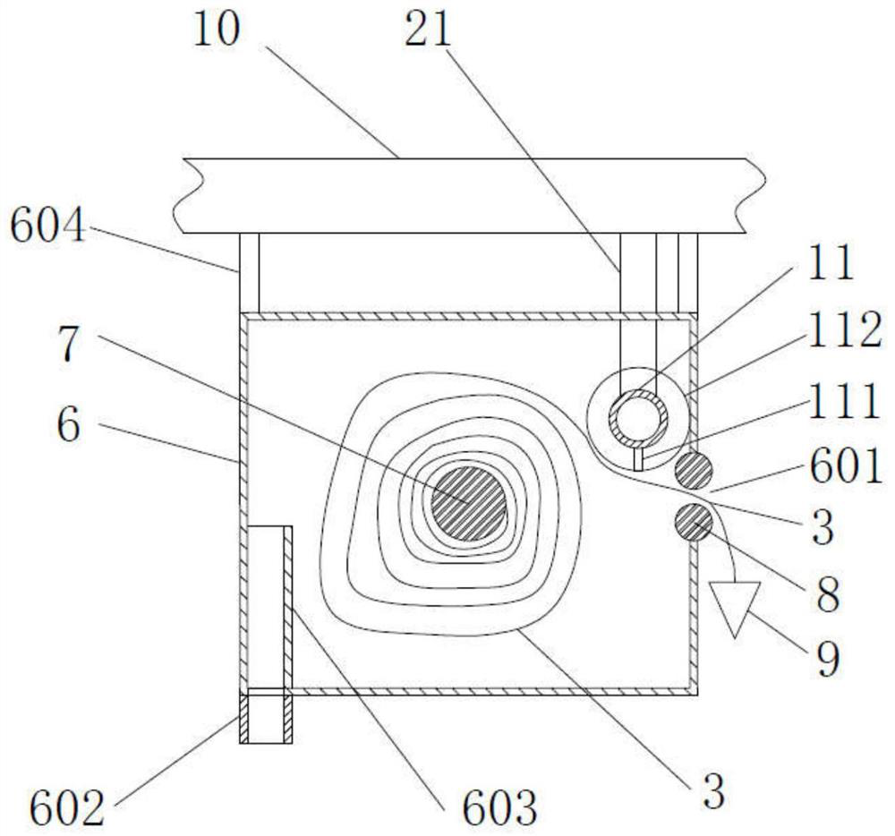 A fruiting room for three-dimensional planting of Pleurotus eryngii factory-packed in bags