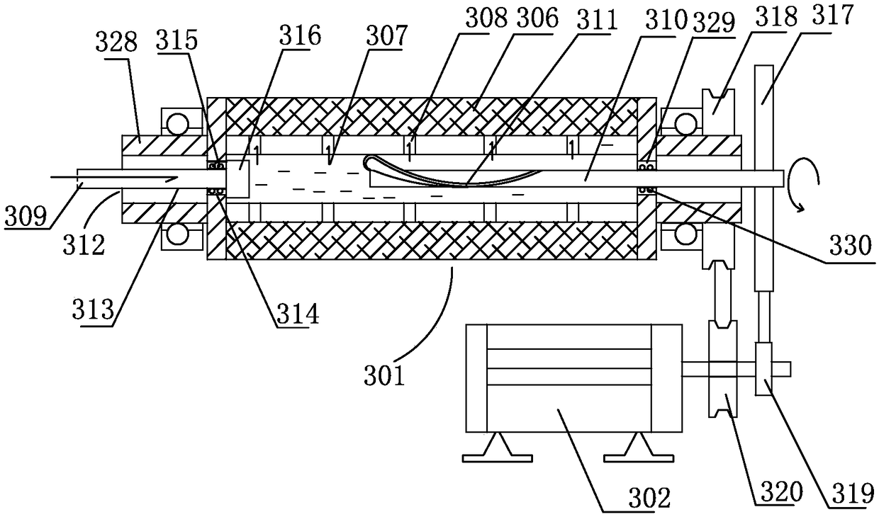 Winding drum device for manufacturing firework and firecrackers paper drums