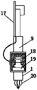 Bulletin board with light sensation control function