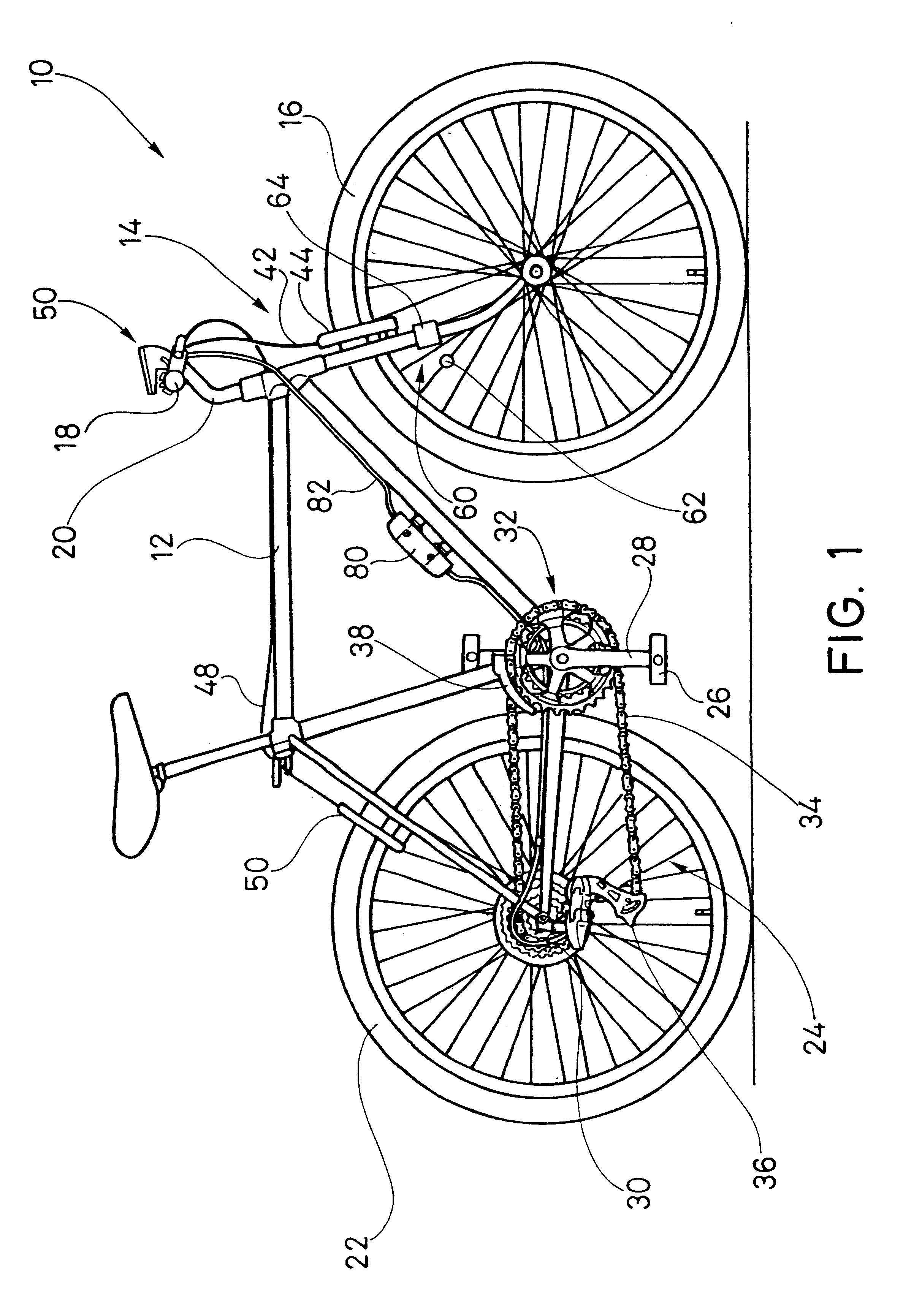 Automatic shifting control device for a bicycle