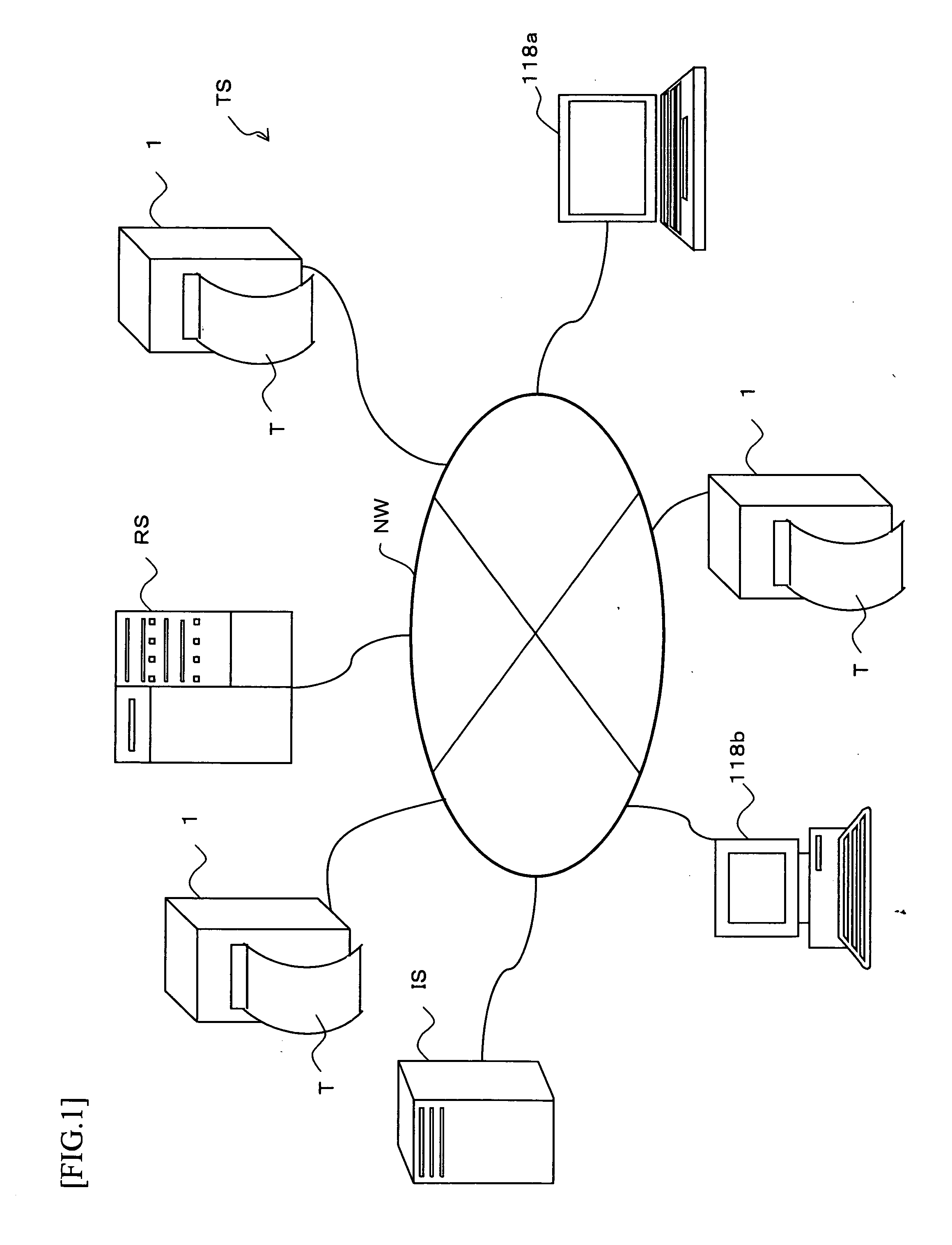 Tag-label producing device