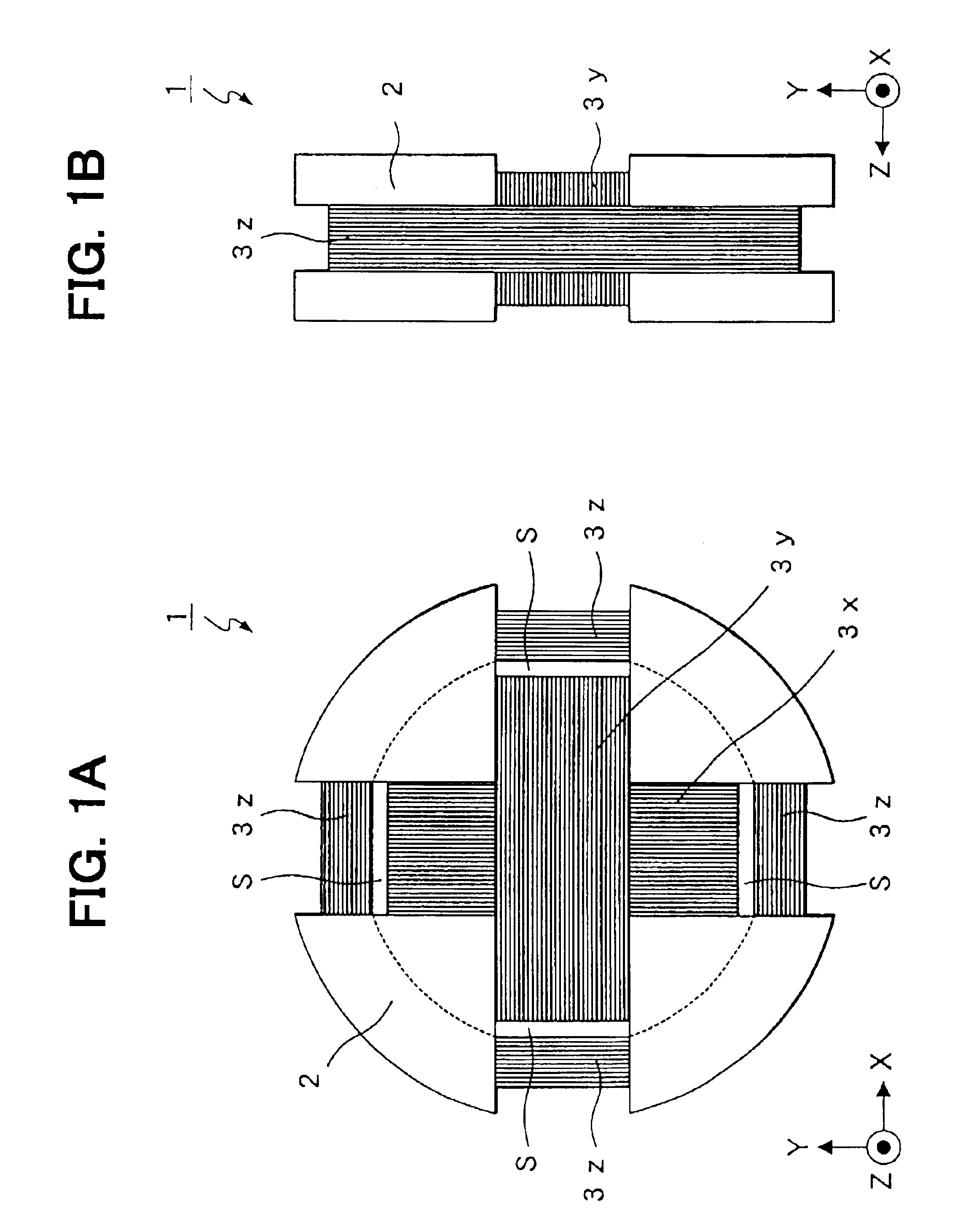 Reception antenna, core, and portable device