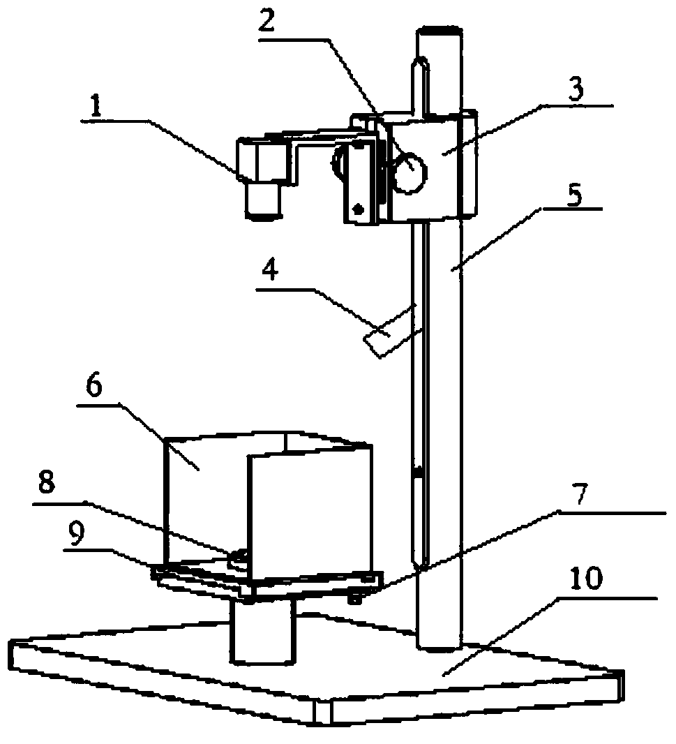 A system and method for measuring the fracture area ratio of impact samples