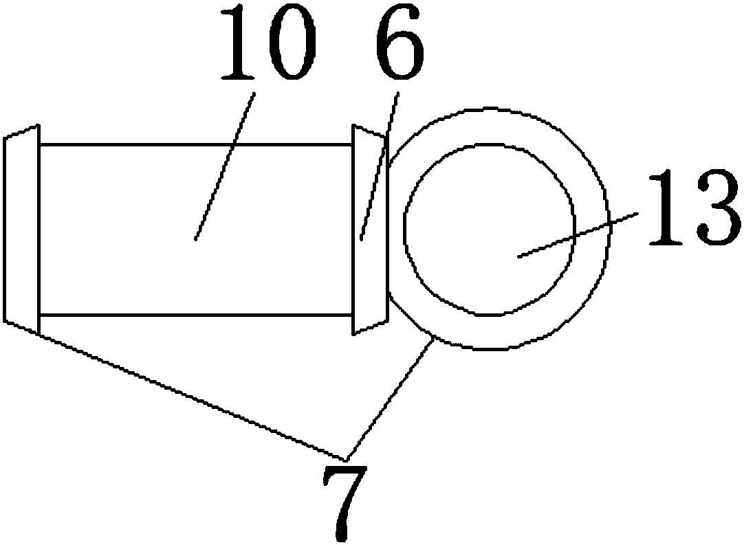 Novel textile cloth winding device for textile