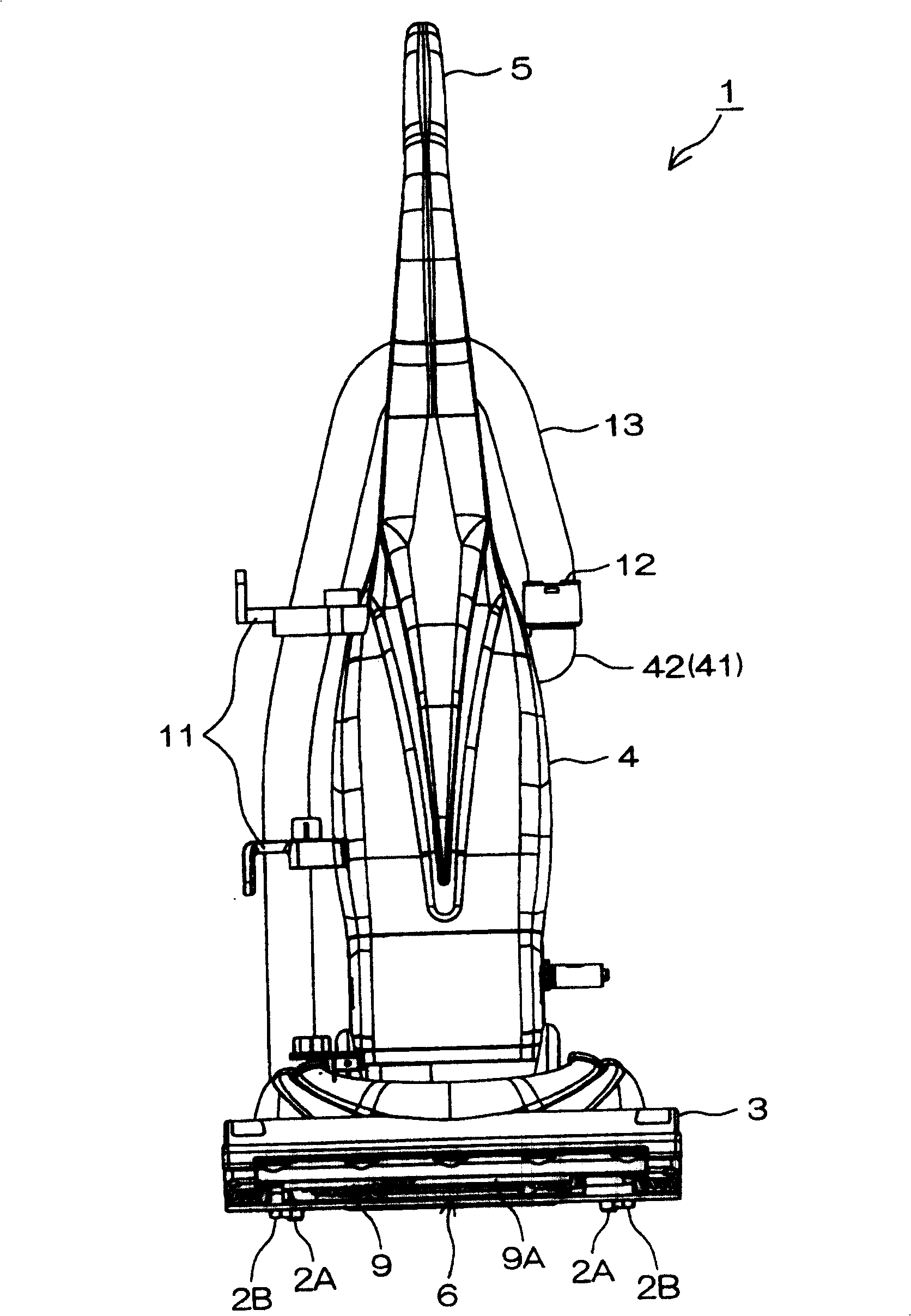 Dust collector for vacuum cleaner