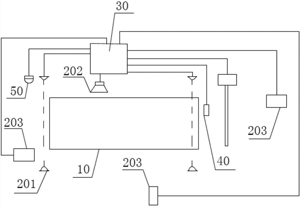 Anti-cheating truck scale and truck weighing platform